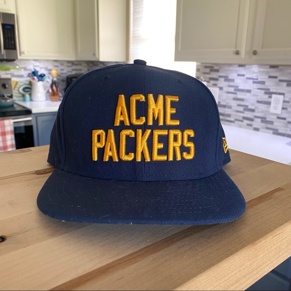 Green Bay Packers New Era Acme Blue Hat 